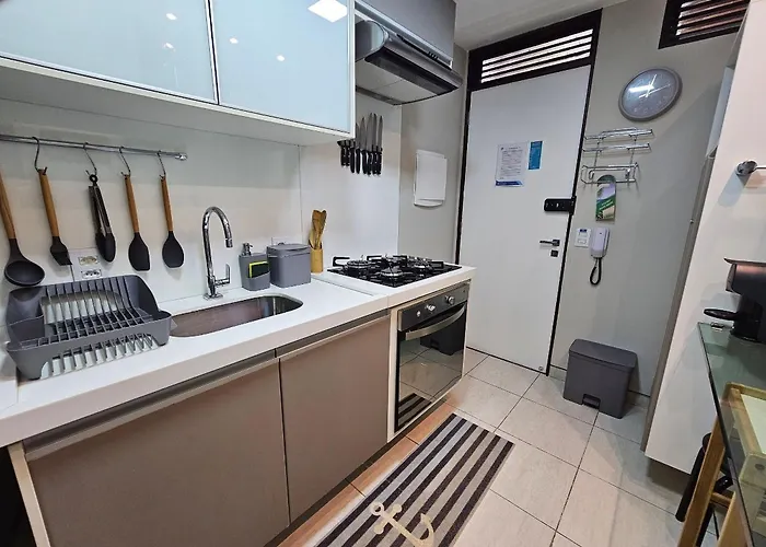 Flat Luxo Térreo com varanda privativa no Nannai e com Varanda Gourmet - LocarHouse